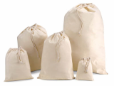 cotton pouch bag, small drawstring bags